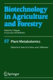 book Plant Metabolomics