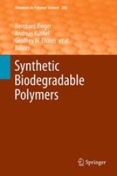 book Synthetic Biodegradable Polymers