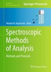 book Spectroscopic Methods of Analysis: Methods and Protocols