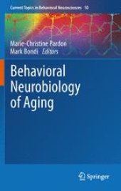 book Behavioral Neurobiology of Aging