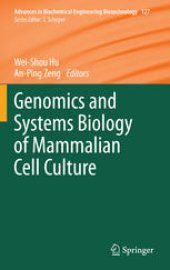 book Genomics and Systems Biology of Mammalian Cell Culture