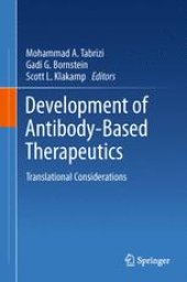 book Development of Antibody-Based Therapeutics: Translational Considerations