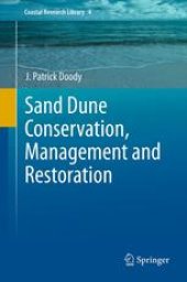 book Sand Dune Conservation, Management and Restoration