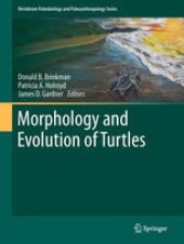 book Morphology and Evolution of Turtles