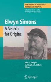 book Elwyn Simons: A Search for Origins