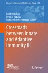 book Crossroads between Innate and Adaptive Immunity III