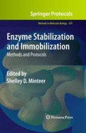 book Enzyme Stabilization and Immobilization: Methods and Protocols