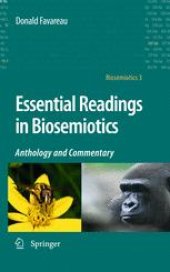 book Essential Readings in Biosemiotics: Anthology and Commentary