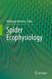 book Spider Ecophysiology