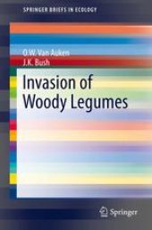 book Invasion of Woody Legumes