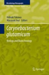 book Corynebacterium glutamicum: Biology and Biotechnology