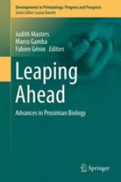 book Leaping Ahead: Advances in Prosimian Biology