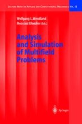 book Analysis and Simulation of Multifield Problems