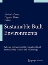 book Sustainable Built Environments