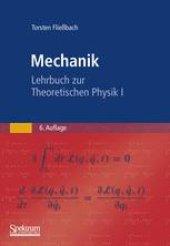 book Mechanik: Lehrbuch zur Theoretischen Physik I