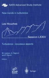 book New trends in turbulence Turbulence: nouveaux aspects: 31 July – 1 September 2000