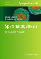 book Spermatogenesis: Methods and Protocols