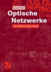 book Optische Netzwerke: Ein feldtheoretischer Zugang