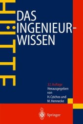 book HÜTTE - Das Ingenieurwissen