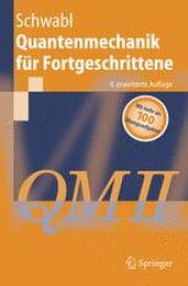 book Quantenmechanik fur Fortgeschrittene (QM II)