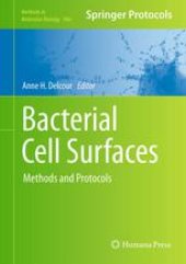 book Bacterial Cell Surfaces: Methods and Protocols