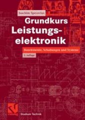 book Grundkurs Leistungselektronik: Bauelemente, Schaltungen und Systeme