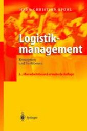 book Logistikmanagement: Konzeption und Funktionen