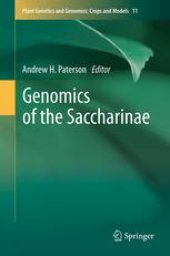 book Genomics of the Saccharinae