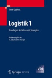 book Logistik 1: Grundlagen, Verfahren und Strategien