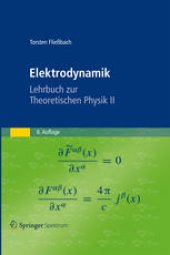 book Elektrodynamik: Lehrbuch zur Theoretischen Physik II