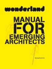 book Wonderland: Manual For Emerging Architects