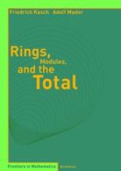 book Rings, Modules, and the Total