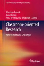 book Classroom-oriented Research: Achievements and Challenges