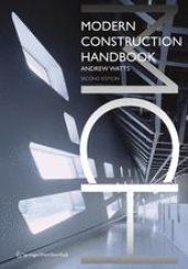 book Modern Construction Handbook