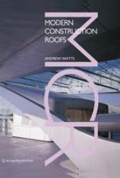 book Modern Construction Roofs