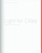 book Light for Cities: Lighting Design for Urban Spaces. A Handbook