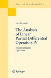 book The Analysis of Linear Partial Differential Operators IV: Fourier Integral Operators