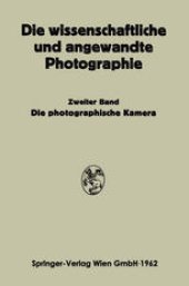 book Die Photographische Kamera