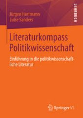 book Literaturkompass Politikwissenschaft: Einfuhrung in die politikwissenschaftliche Literatur