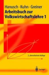 book Arbeitsbuch zur Volkswirtschaftslehre 1