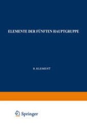 book Elemente der fünften Hauptgruppe: Phosphor