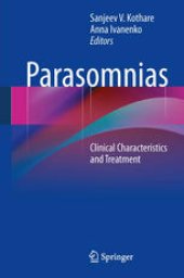 book Parasomnias: Clinical Characteristics and Treatment