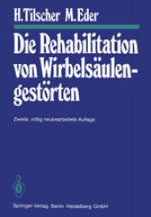 book Die Rehabilitation von Wirbelsaulengestorten