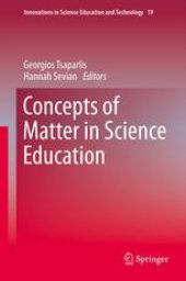 book Concepts of Matter in Science Education
