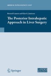 book The Posterior Intrahepatic Approach in Liver Surgery