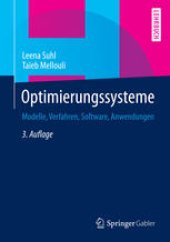 book Optimierungssysteme: Modelle, Verfahren, Software, Anwendungen