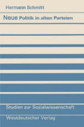 book Neue Politik in alten Parteien: Zum Verhaltnis von Gesellschaft und Parteien in der Bundesrepublik