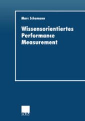 book Wissensorientiertes Performance Measurement