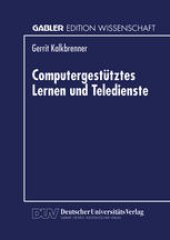 book Computergestutztes Lernen und Teledienste