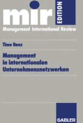 book Management in internationalen Unternehmensnetzwerken